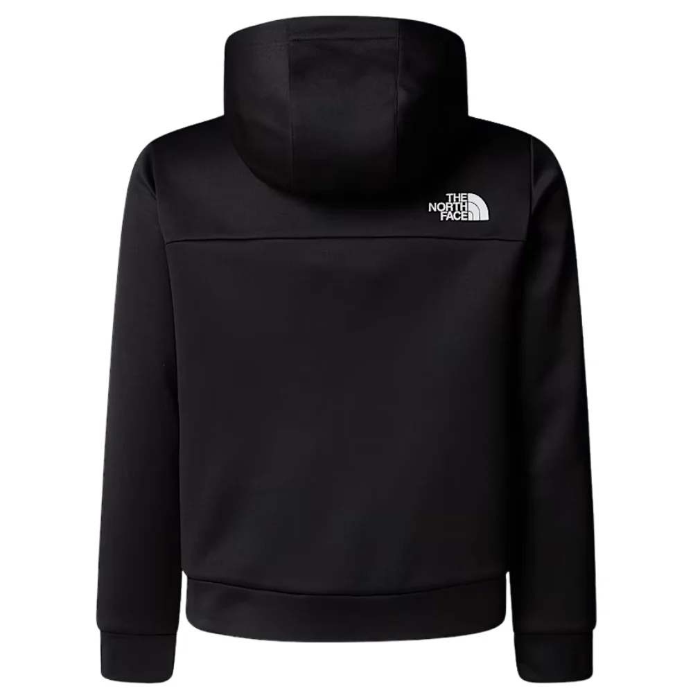 Kids Reaxion Full Zip Hoodie Black - Image 5