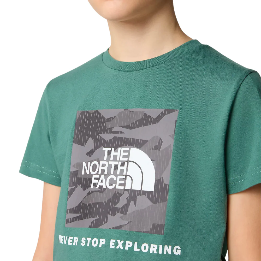 Kids Redbox T-shirt Dark Sage - Image 3