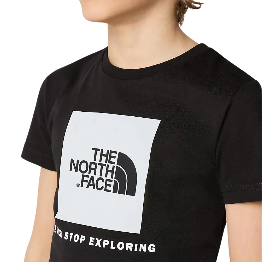 Kids Redbox T-Shirt TNF Black - Image 5