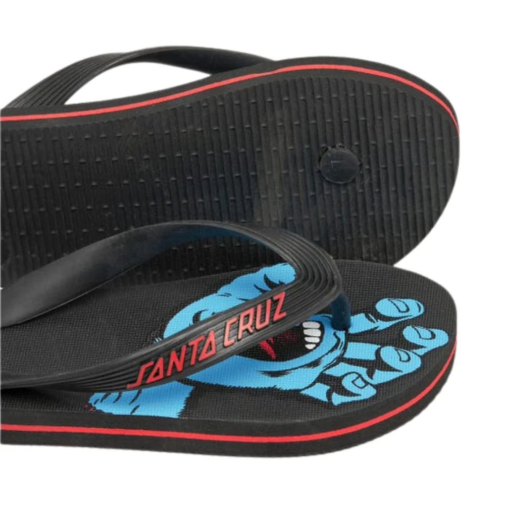 Kids Screaming Hand Slippers Black - Image 2