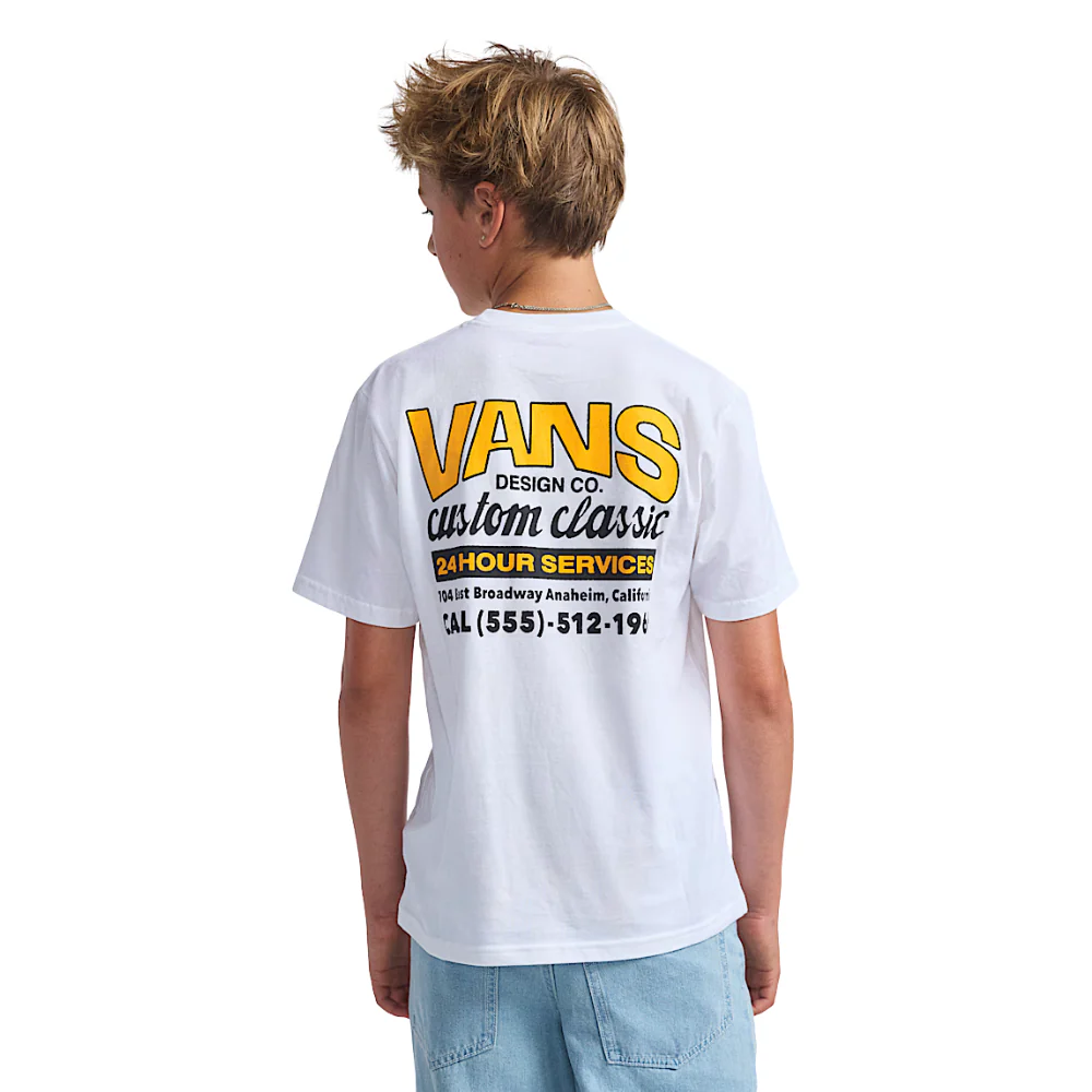 Kids Shop Front T-Shirt White - Image 2