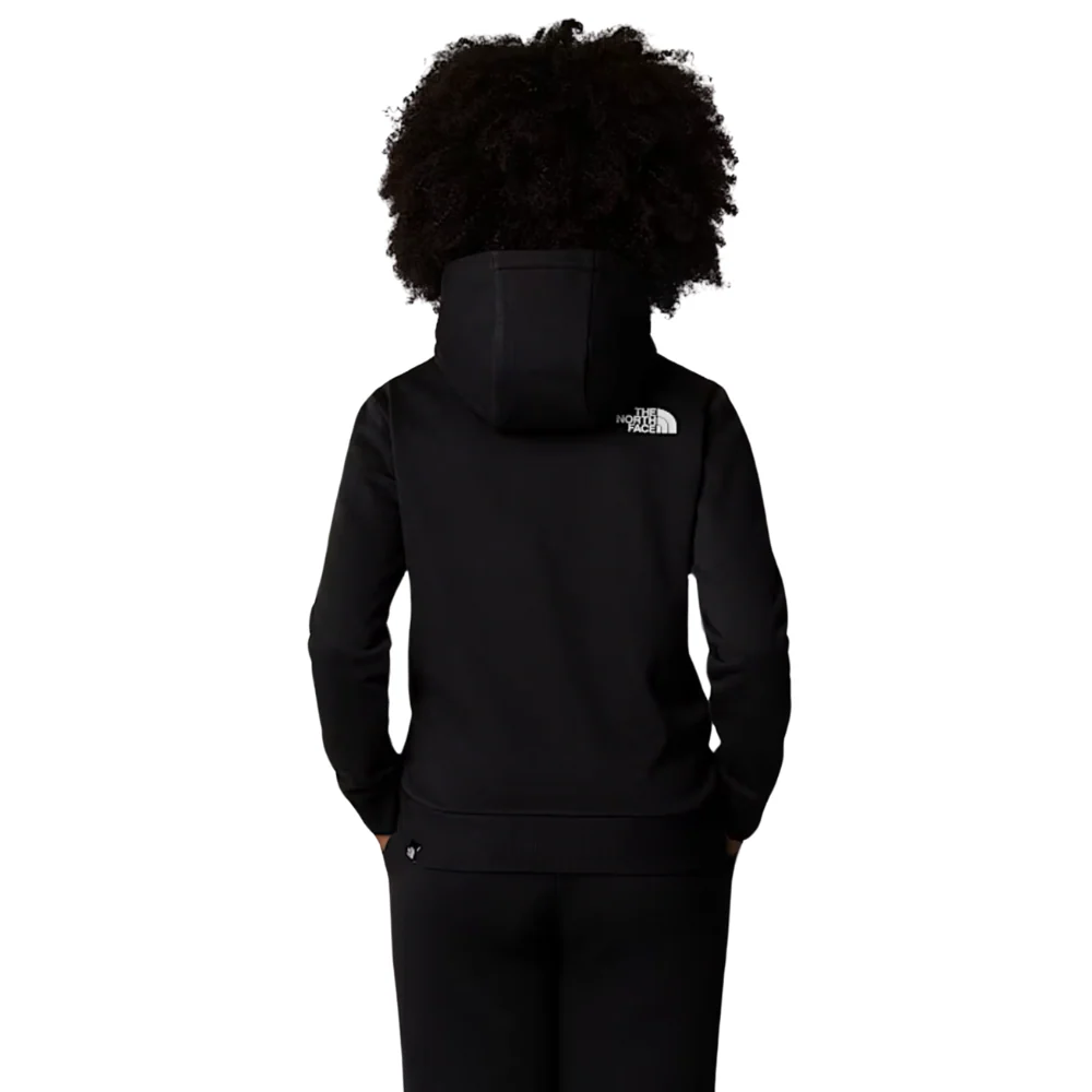 Kids Simple Dome Hoodie TNF Black - Image 4