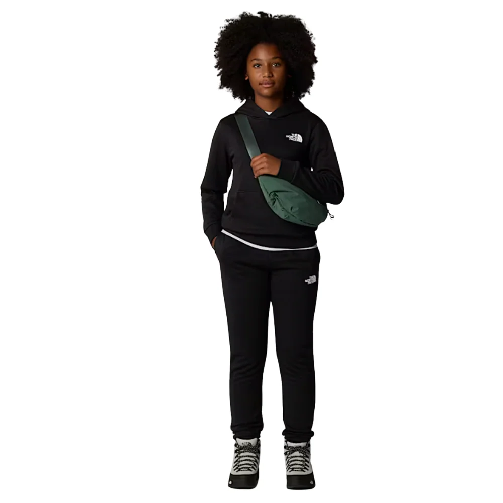 Kids Simple Dome Hoodie TNF Black - Image 5