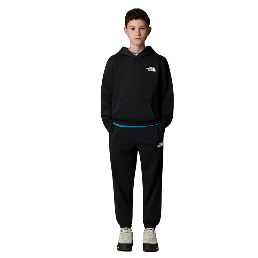 Kids Simple Dome Hoodie TNF Black - Image 9