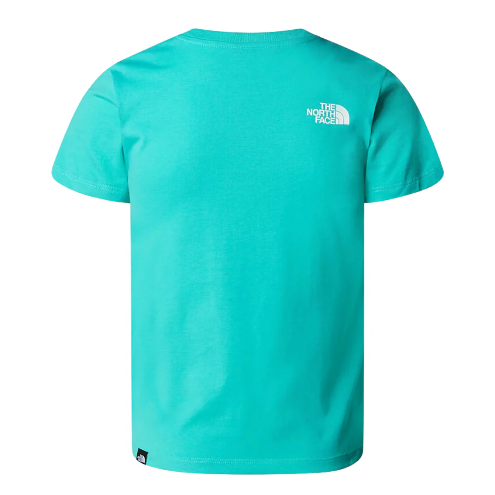 Kids Simple Dome T-shirt Geyser Aqua - Image 2