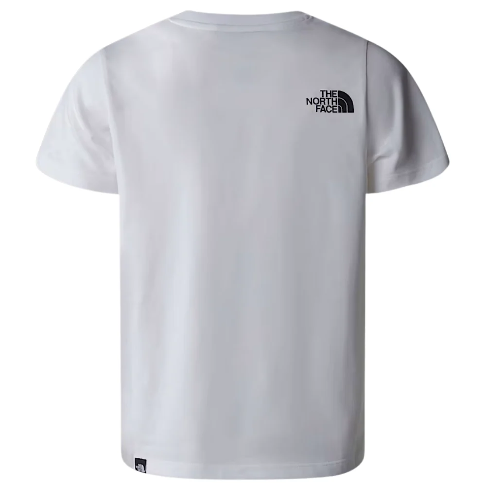 Kids Simple Dome T-Shirt TNF White - Image 3