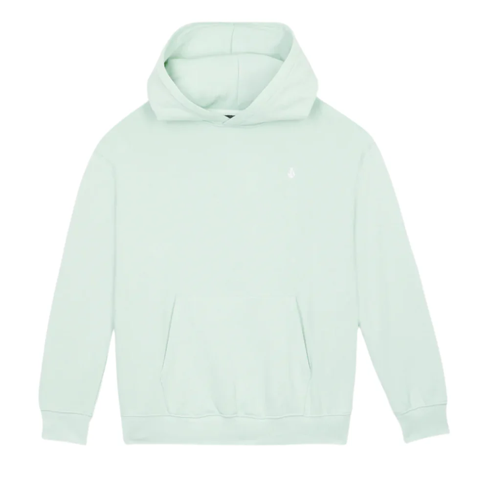 Kids Single Stone Hoodie Pale Aqua - Image 2