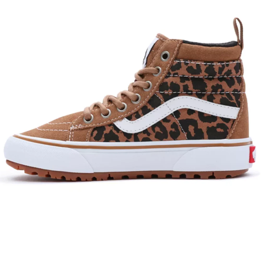 Kids Sk8-Hi MTE-1 Leopard Brown/True White - Image 5