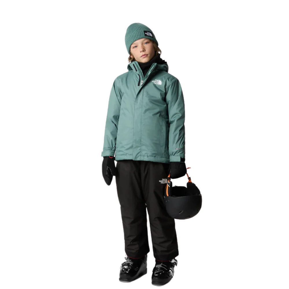 Kids Snowquest Jacket Dark Sage - Image 3