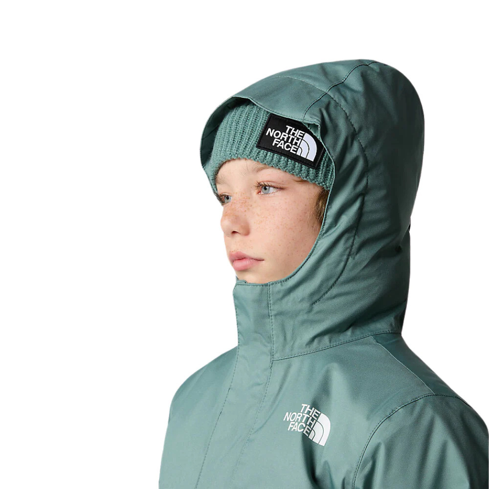 Kids Snowquest Jacket Dark Sage - Image 4