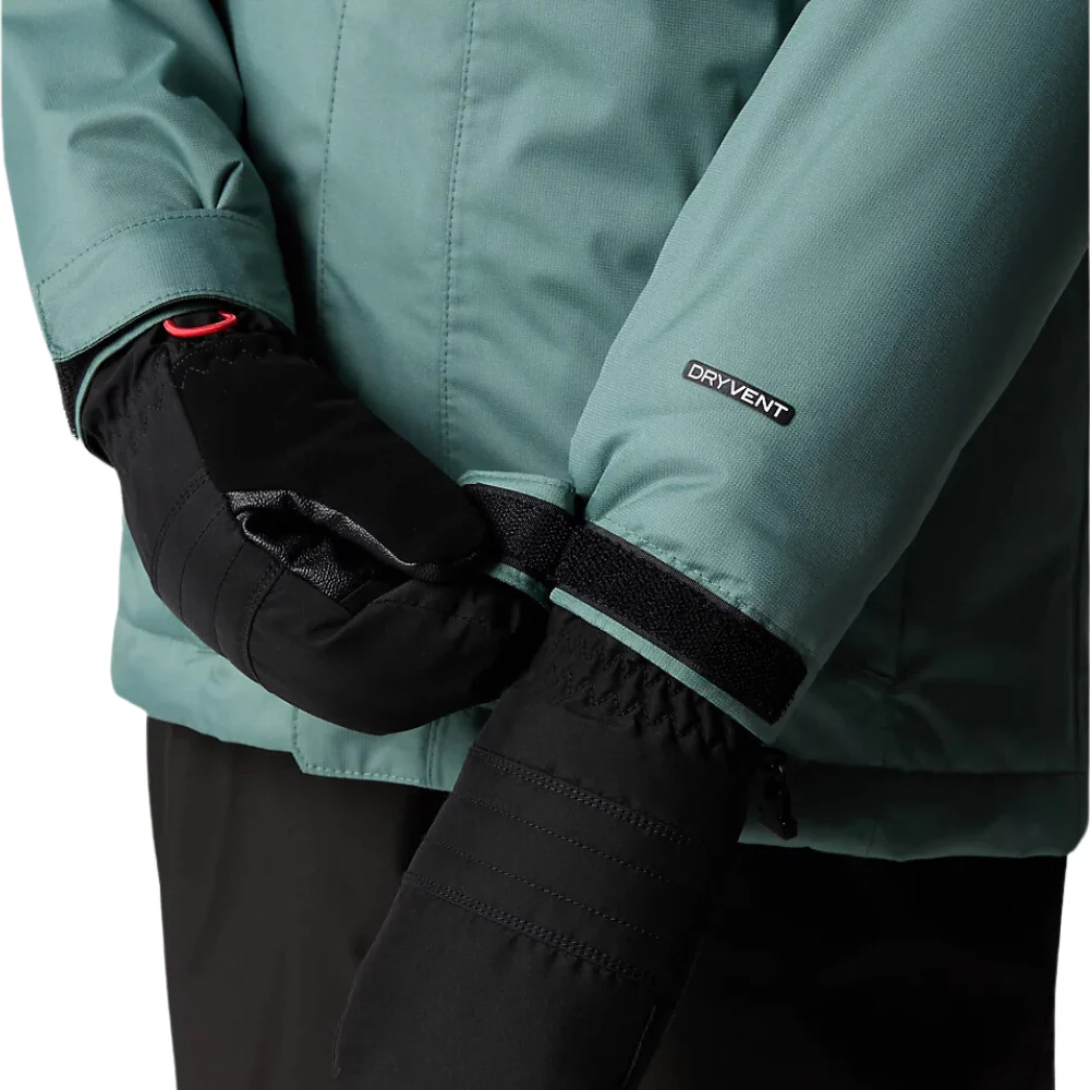 Kids Snowquest Jacket Dark Sage - Image 6