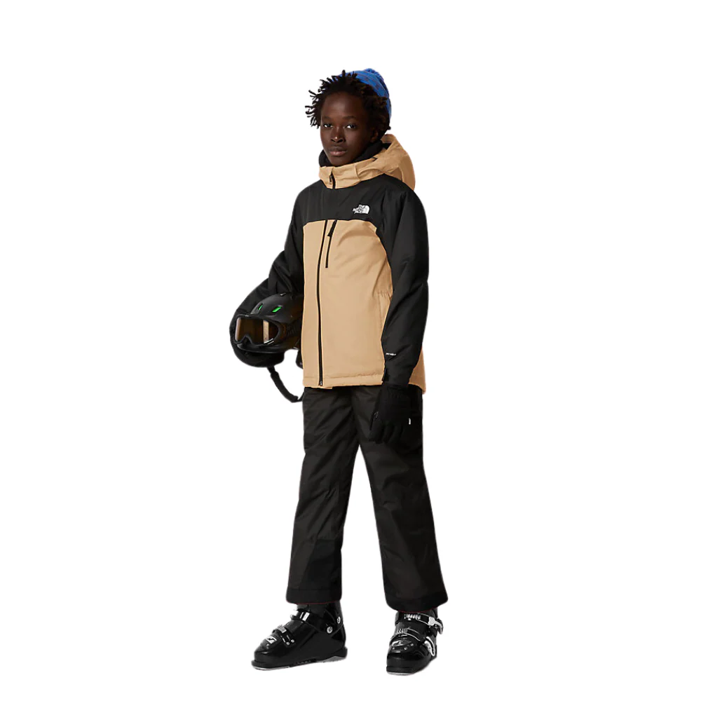Kids Snowquest X Insulated Jacket Almond Butter/TNF Black - Image 3
