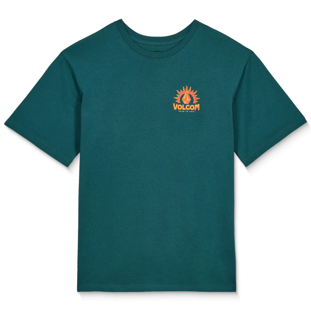 Kids Solstice Basic T-Shirt Rifle Green - Image 2