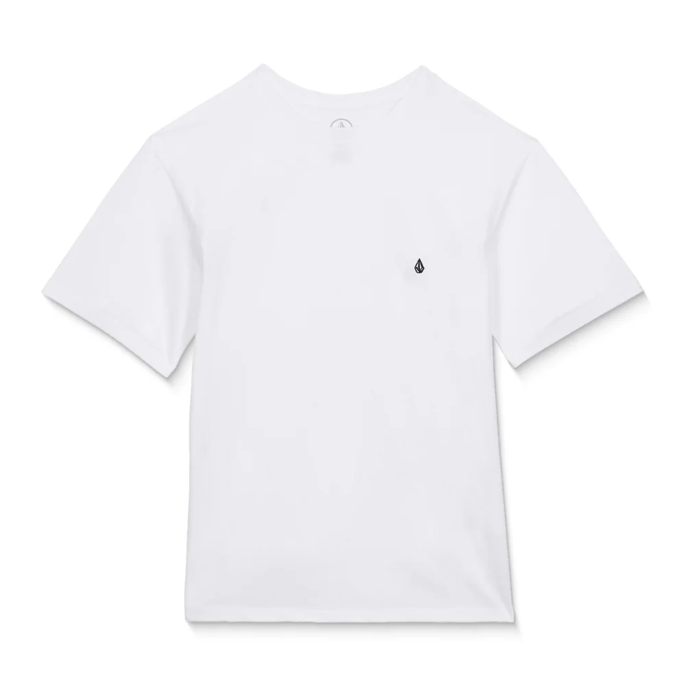 Kids Stone Blanks Basic T-Shirt White