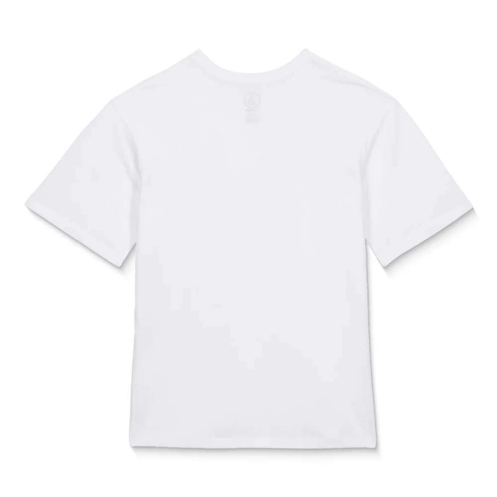 Kids Stone Blanks Basic T-Shirt White - Image 2