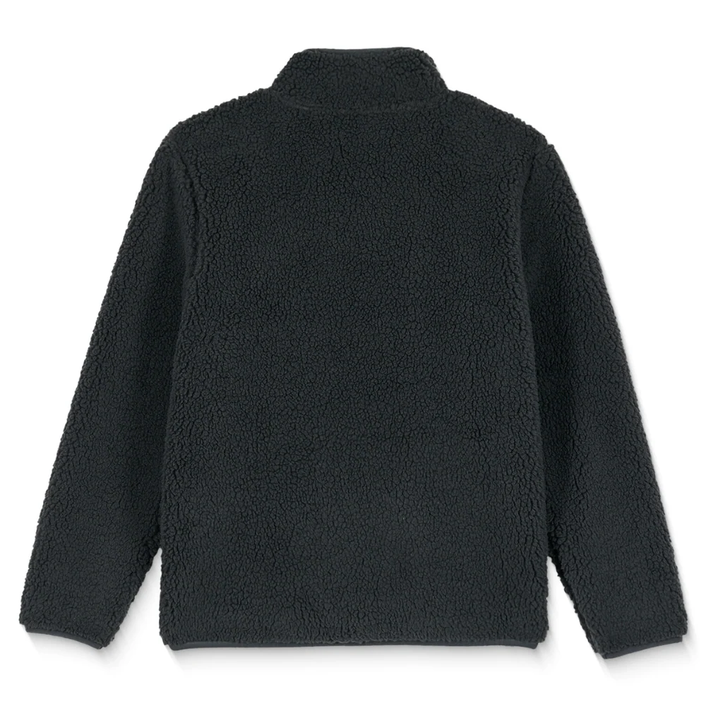 Kids Storm Stone Zip Fleece Asphalt Black - Image 3