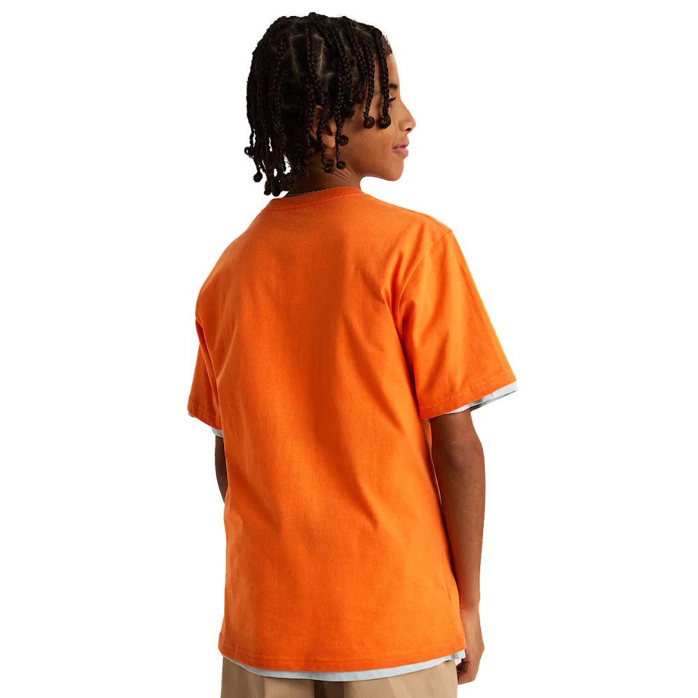 Kids Stretch Logo T-Shirt Flame - Image 4