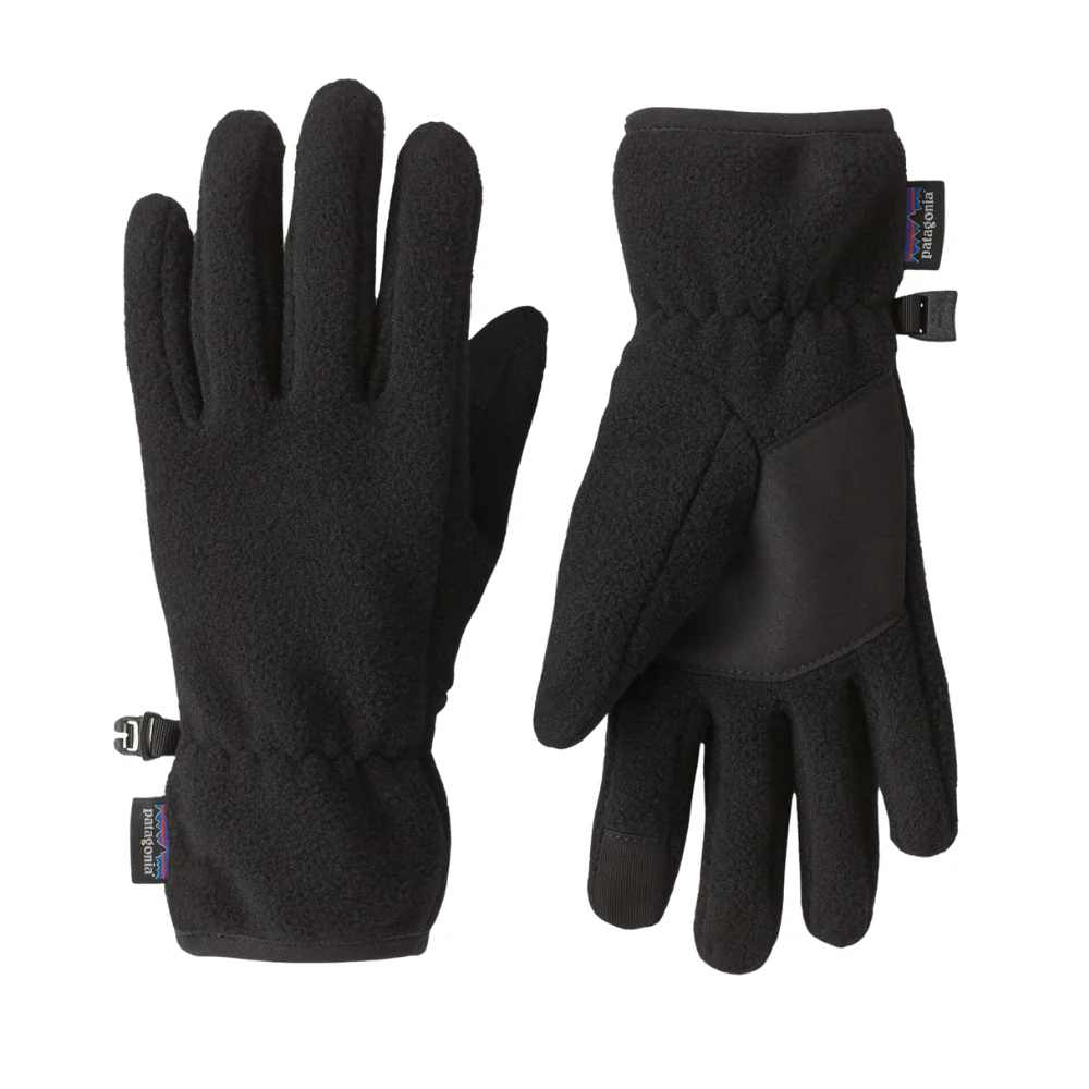Kids' Synchilla® Fleece Gloves Black Solid - Image 2