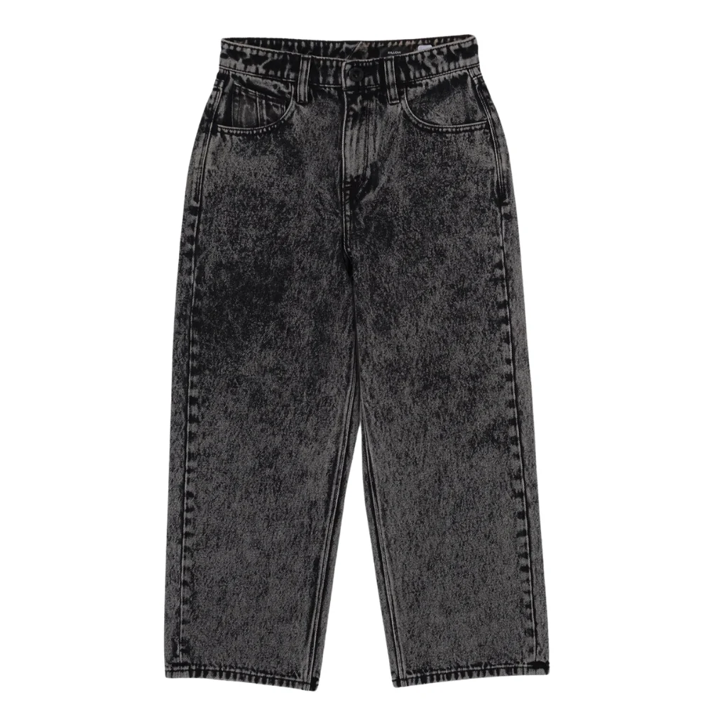 Kids Billow Tall Jeans Light Acid Black - Image 5