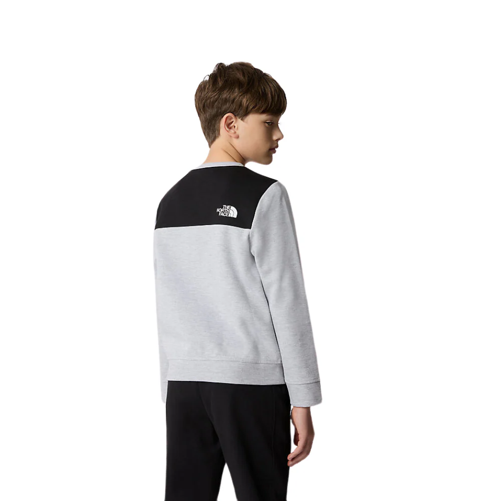 Kids Tech Crew Sweater TNF Light Grey Heather - Image 2