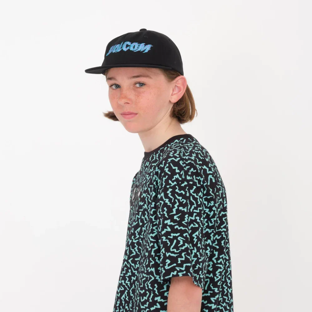 Kids Tetsunori Cap Black - Image 3