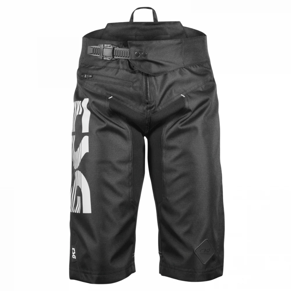 Kids Trailz Bike Shorts Black/Grey - Image 3