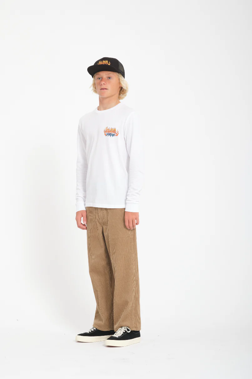 Kids Trux Longsleeve T-shirt White - Image 6