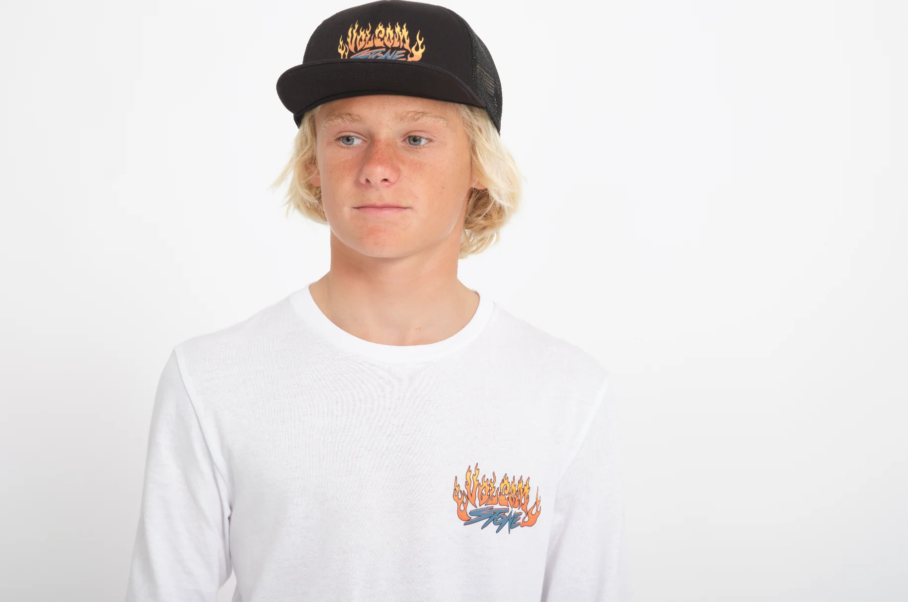 Kids Trux Longsleeve T-shirt White - Image 8