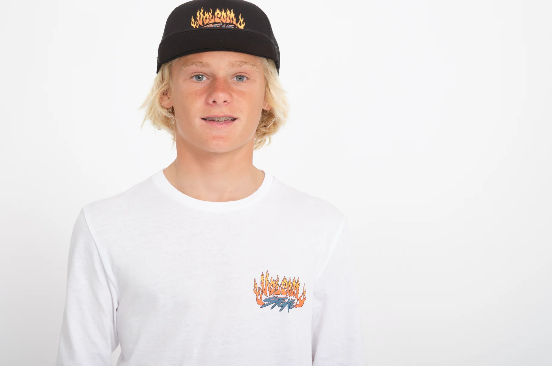 Kids Trux Longsleeve T-shirt White - Image 9