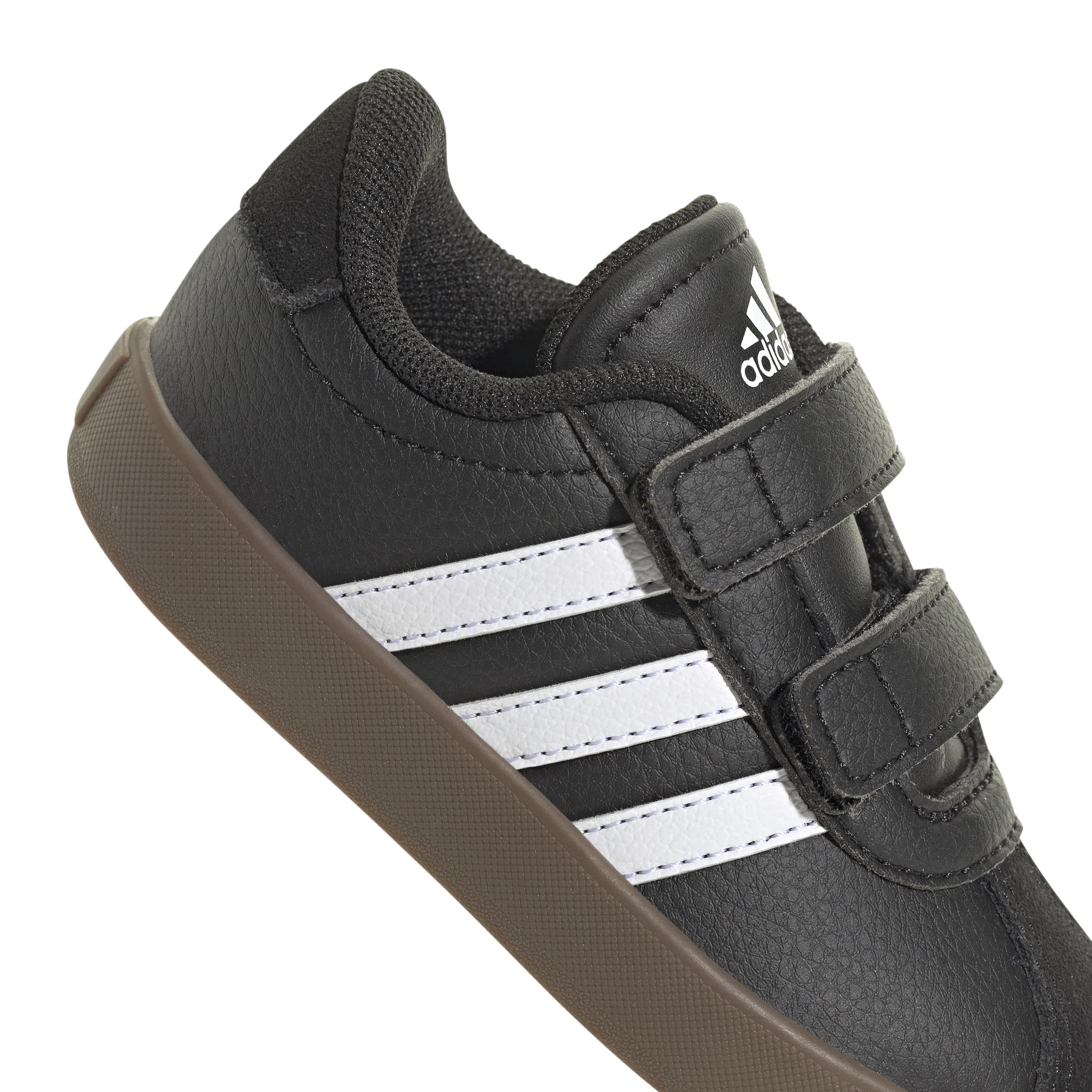 Kids VL Court 3.0 CF Core Black/Full White/Core Black - Image 6