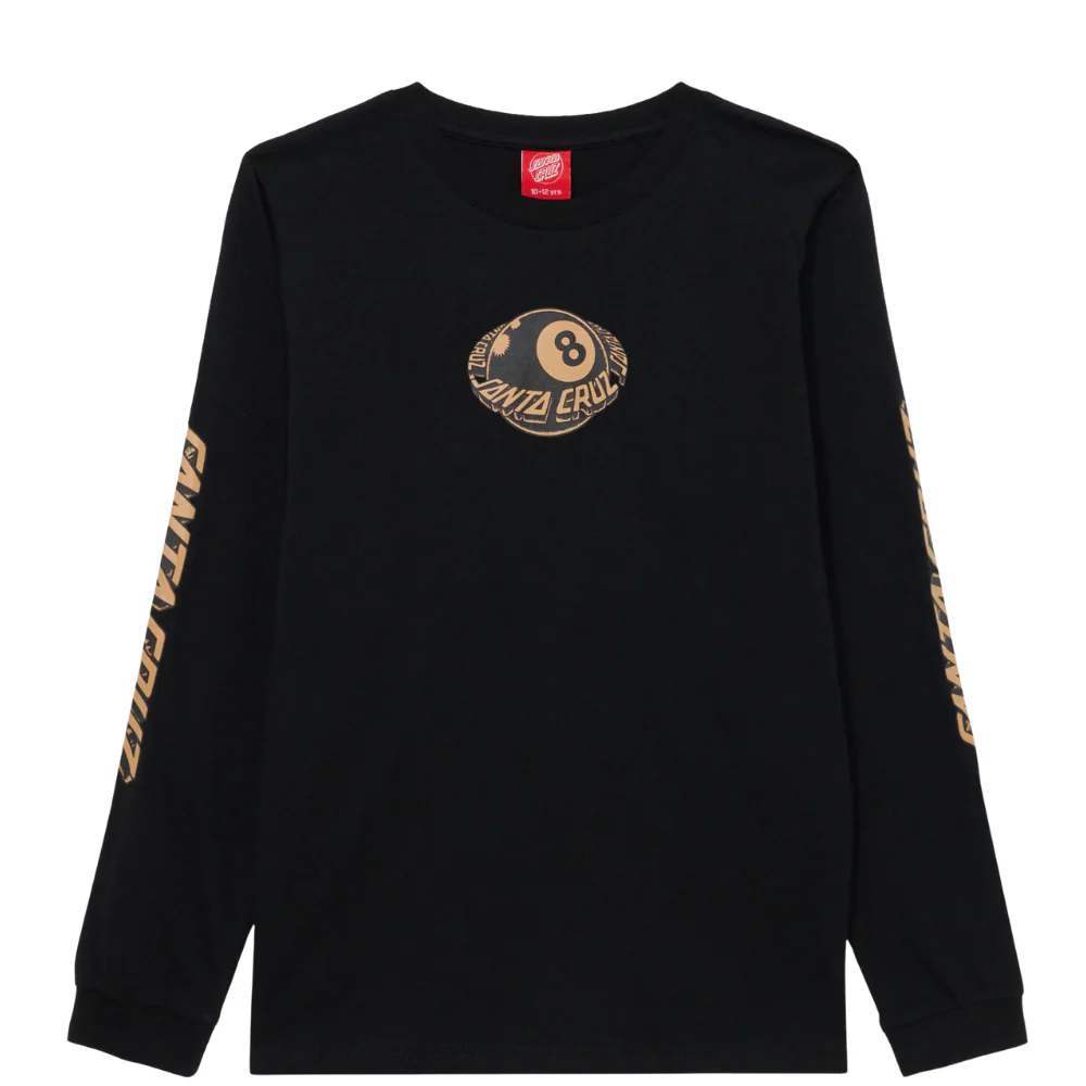 Kids Winkowski Eighth Planet Longsleeve T-shirt Black - Image 3