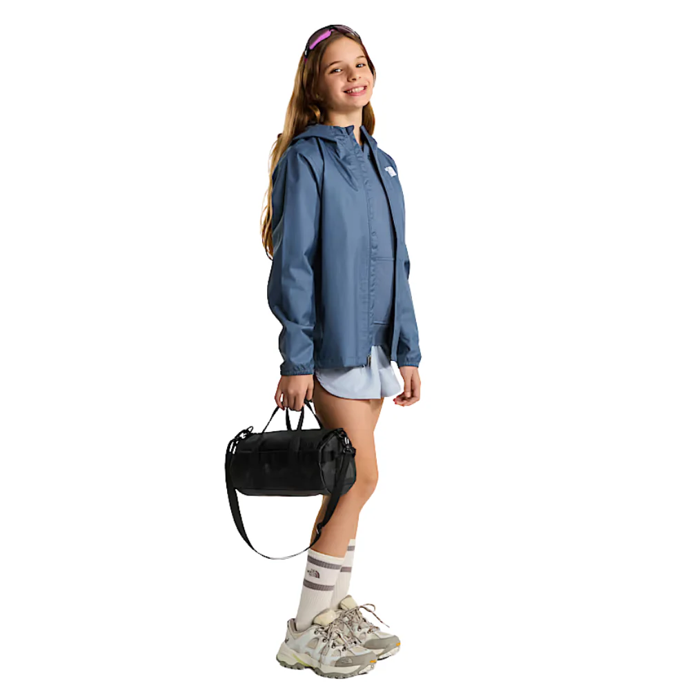 Kids Zipline Rain Jacket Granite Grey - Image 4