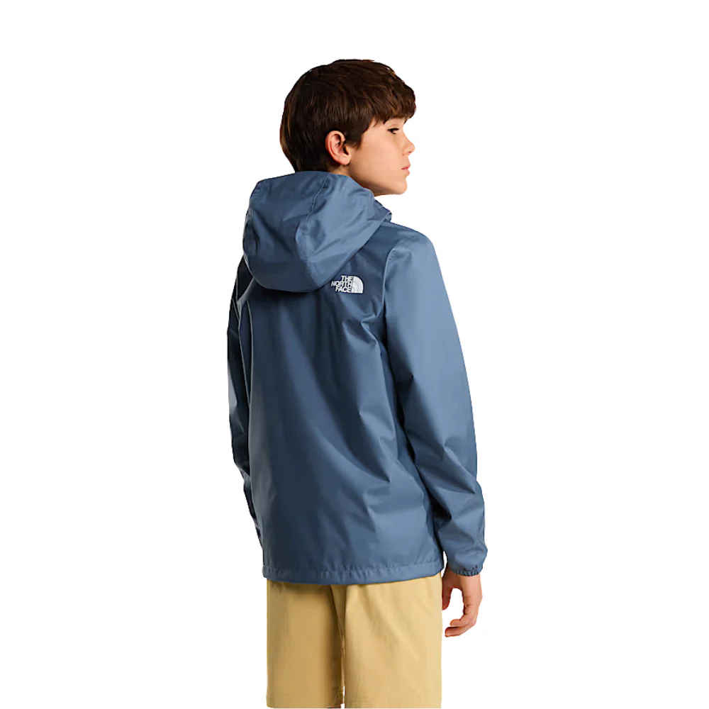 Kids Zipline Rain Jacket Granite Grey - Image 6