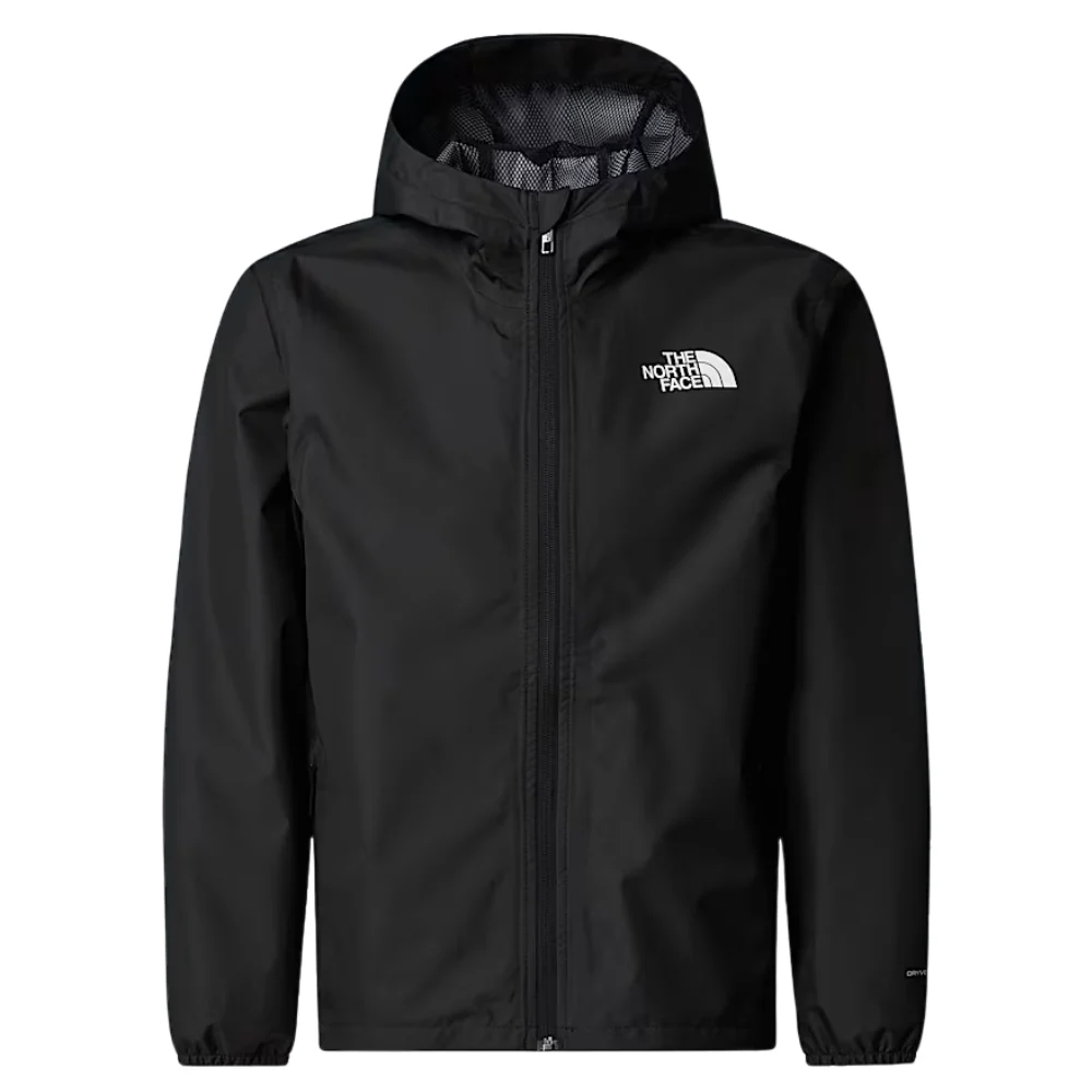 Kids Zipline Rain Jacket TNF Black - Image 2