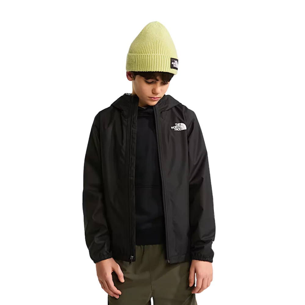 Kids Zipline Rain Jacket TNF Black - Image 3