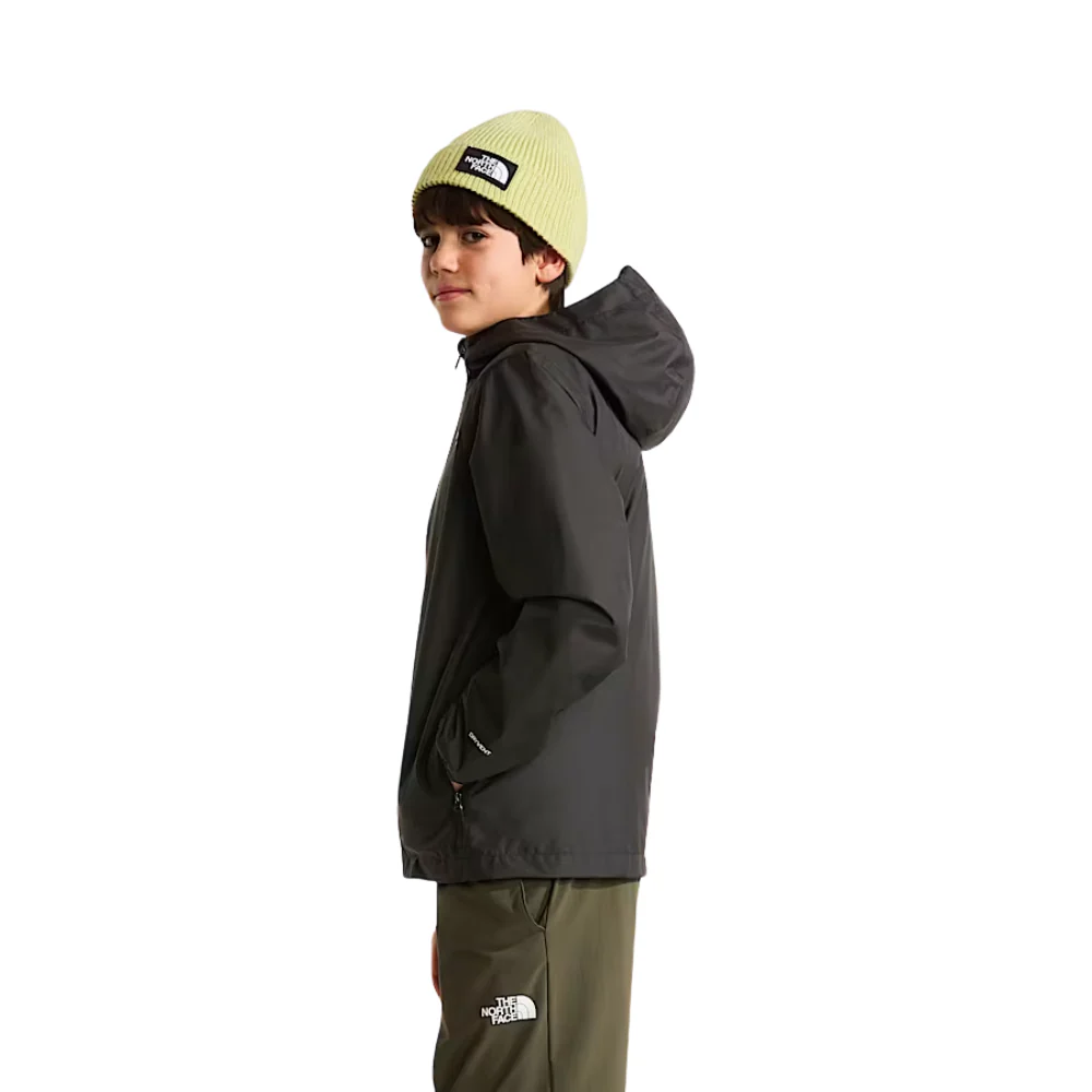 Kids Zipline Rain Jacket TNF Black - Image 6