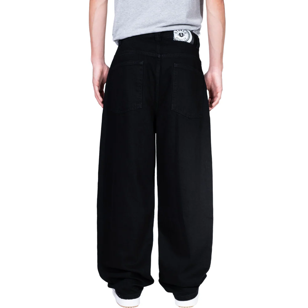 King Concrete Baggy Denim Pants True Black - Image 6