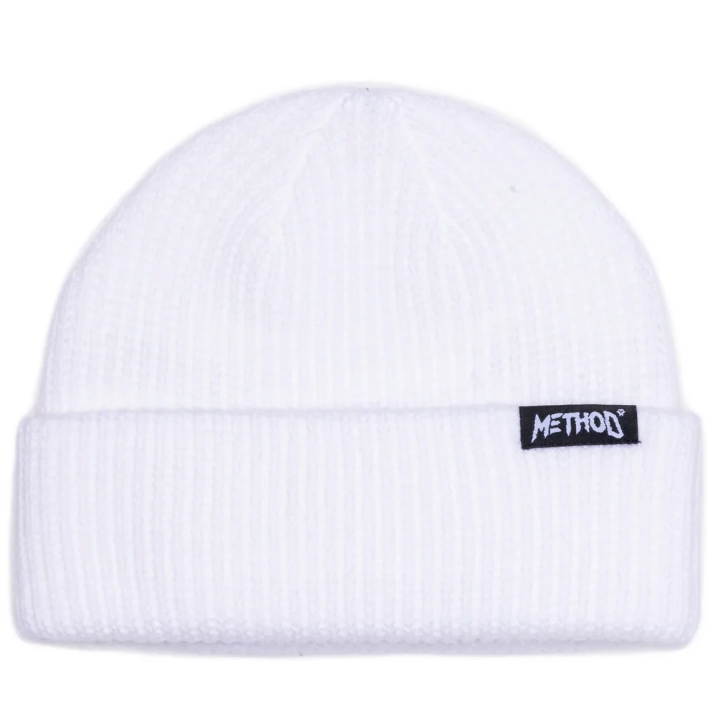 Label Beanie Off White - Image 2