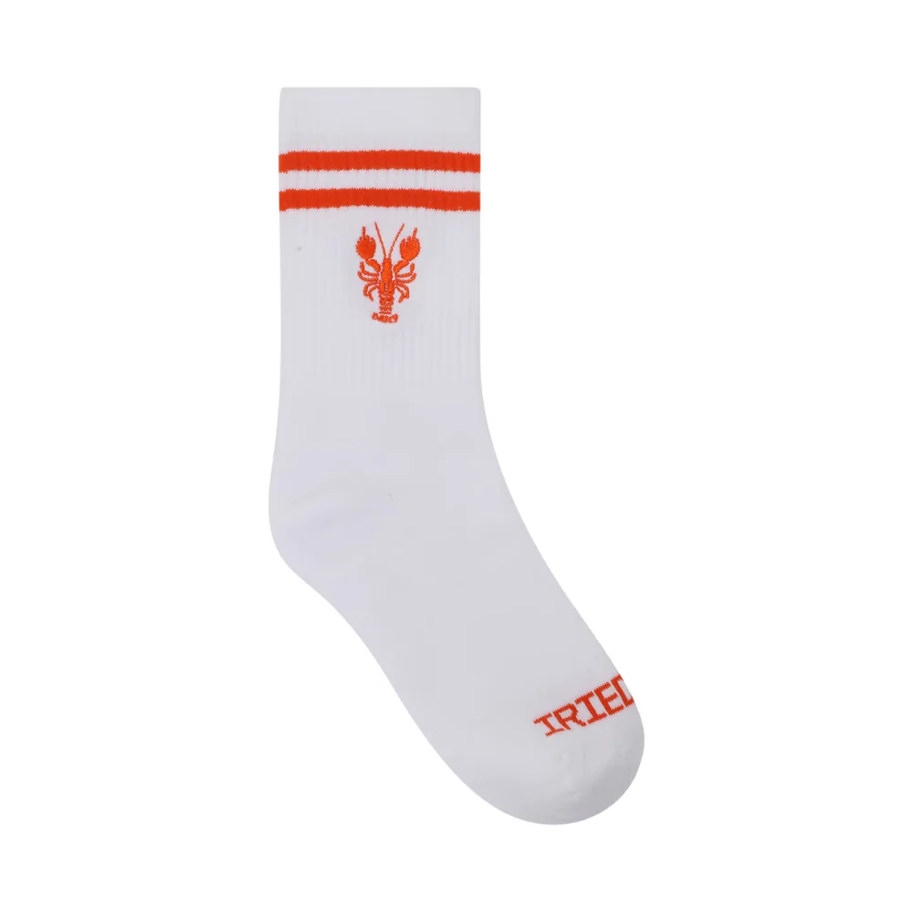 LaVida Lobster Socks White - Image 3