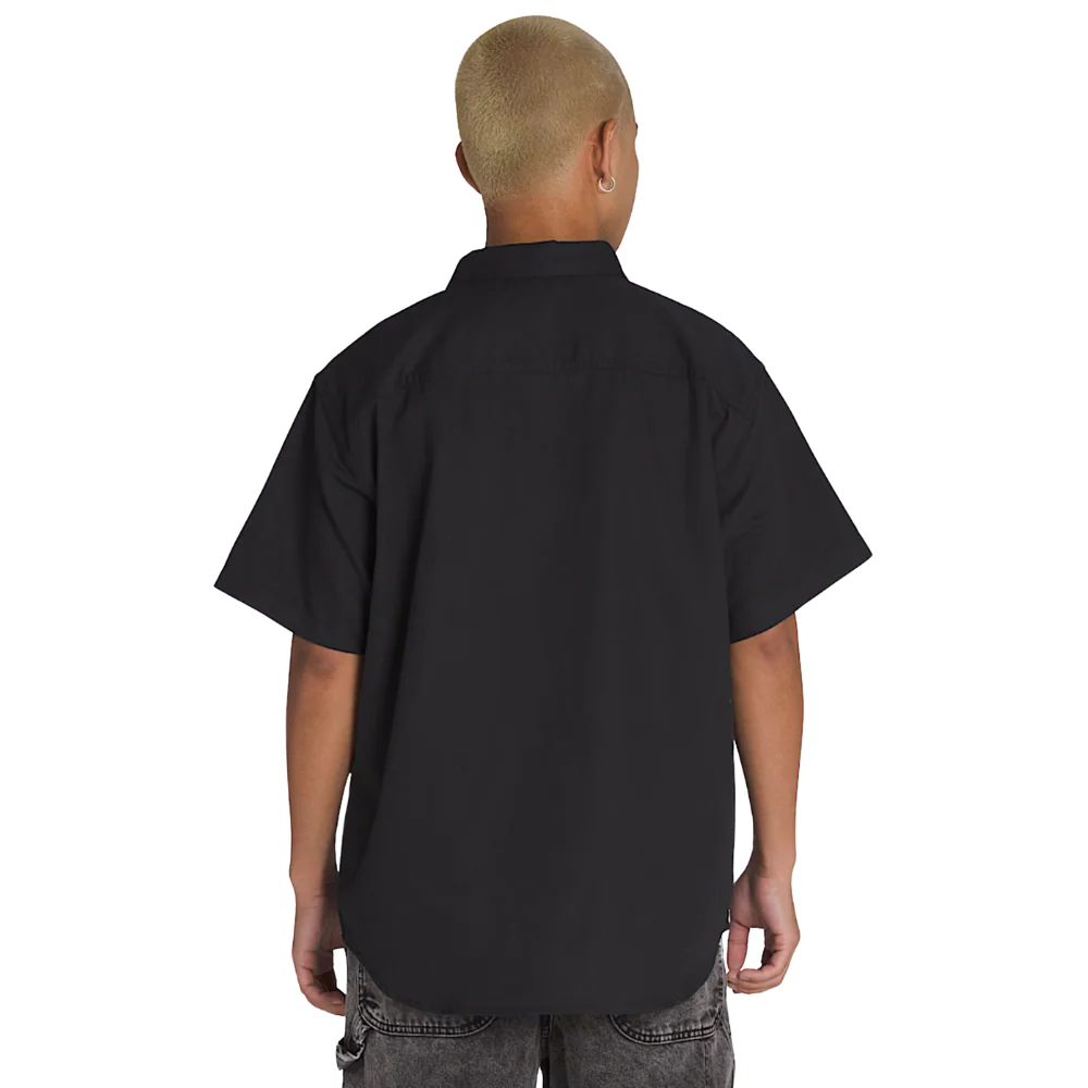 Lawson Solid Shirt Woven Black - Image 2