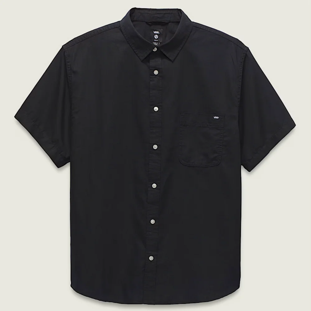 Lawson Solid Shirt Woven Black - Image 5