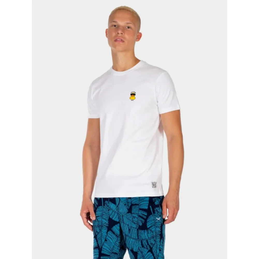 Lazy Sunny Day Emb Tee White - Image 5