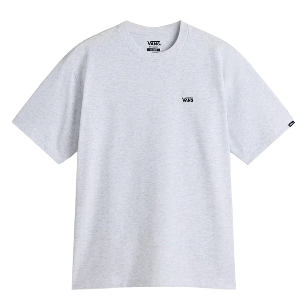 Left Chest Embroidered Logo Tee Light Grey Heather