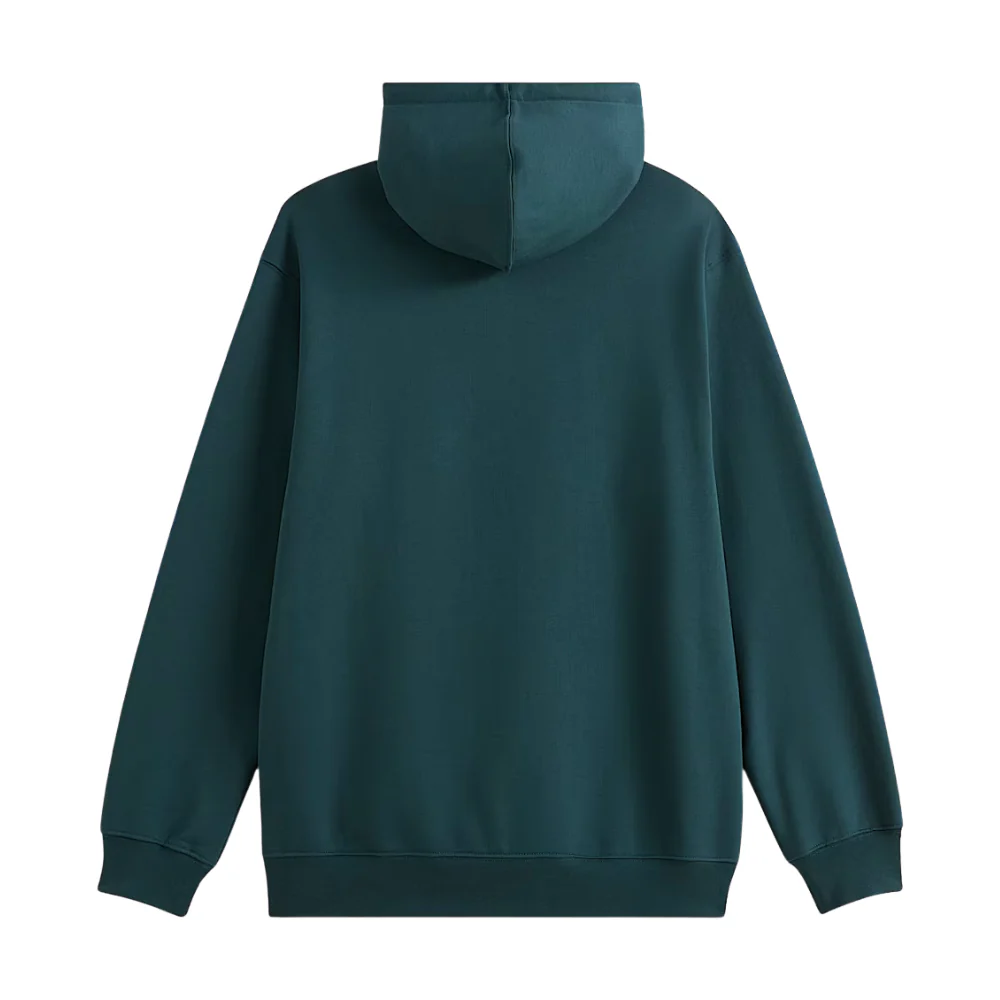 Left Chest II Loose Mystic Moss Hoodie - Image 3