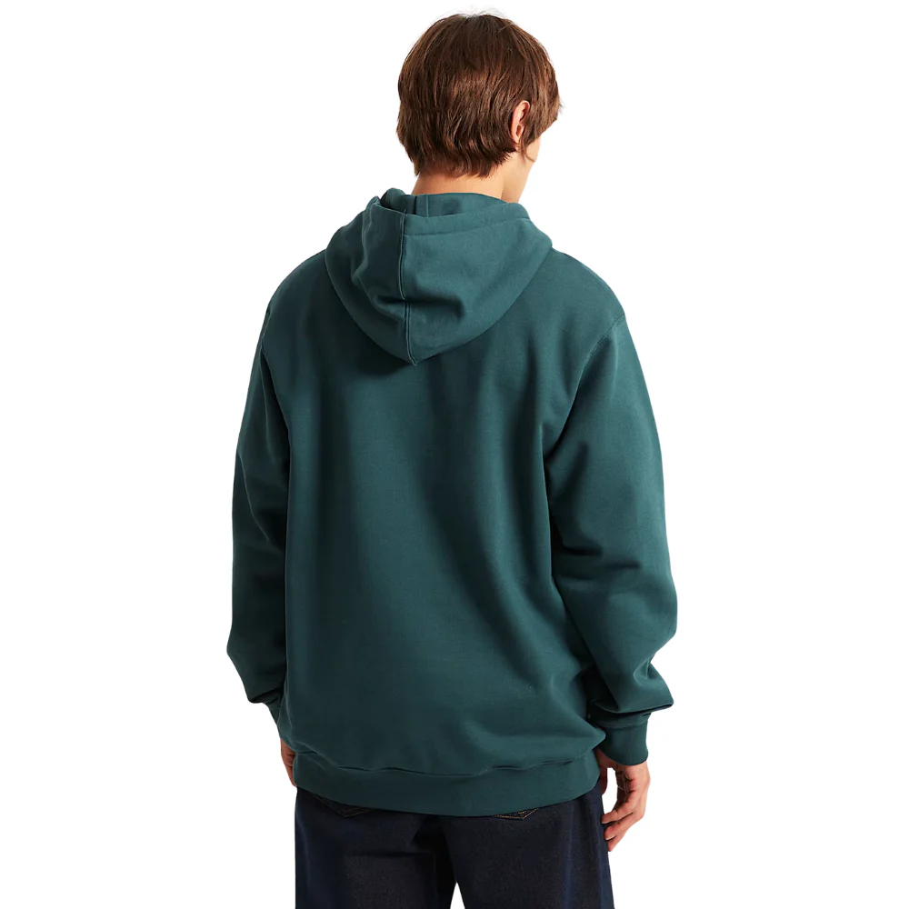 Left Chest II Loose Mystic Moss Hoodie - Image 4