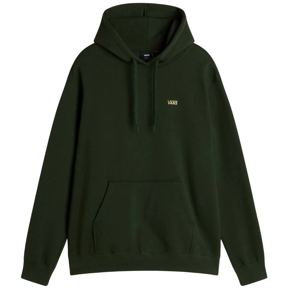 Left Chest II Loose Hoodie Dried Kelp - Image 2