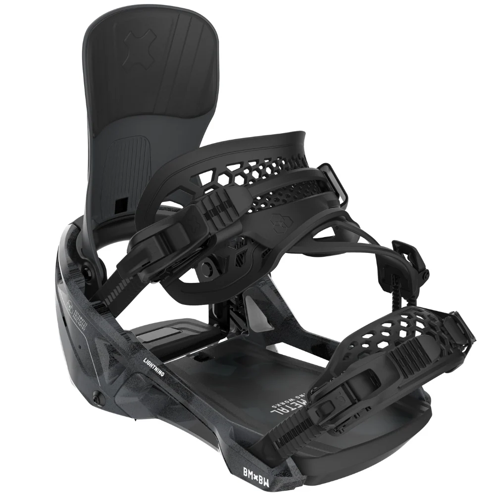 Lightning Supermatic Black 2026 Snowboardbinding