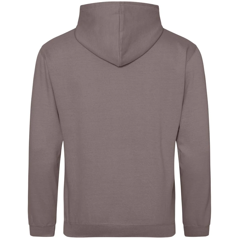 Lightweight Script Hoodie Mocha Brown - Image 2