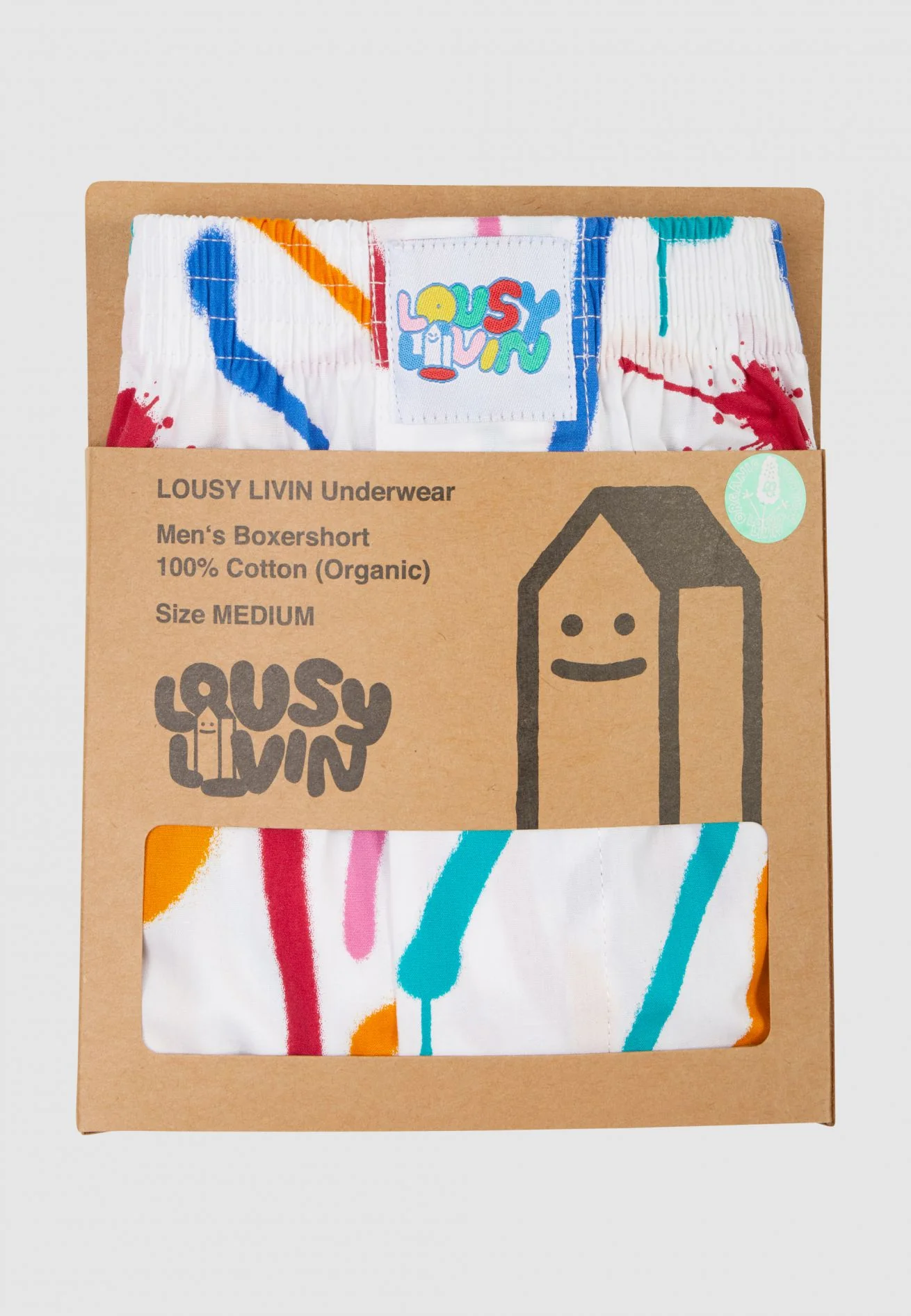 Lines Boxershorts White - Image 3