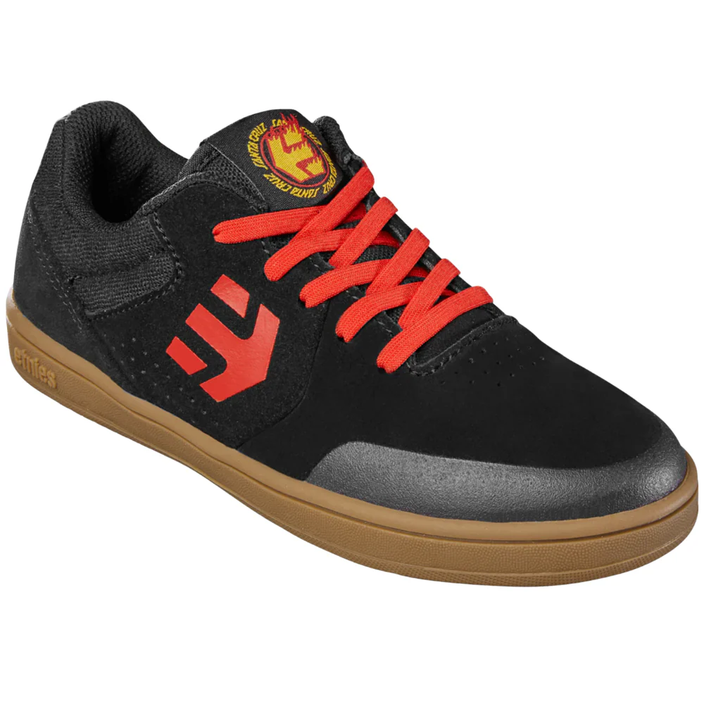 Little Kids Marana X Santa Cruz Black/ Red/ Gum - Image 2